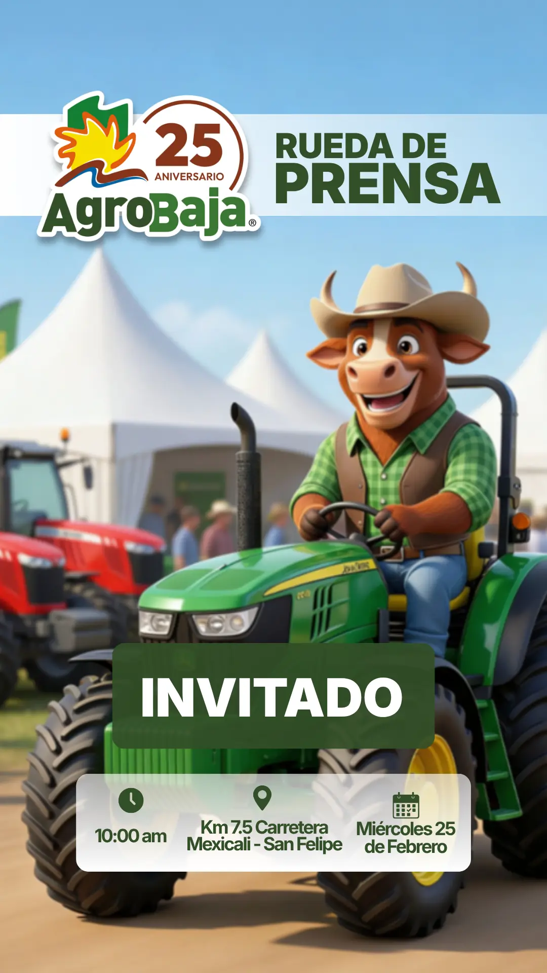 AgroBaja rueda de prensa