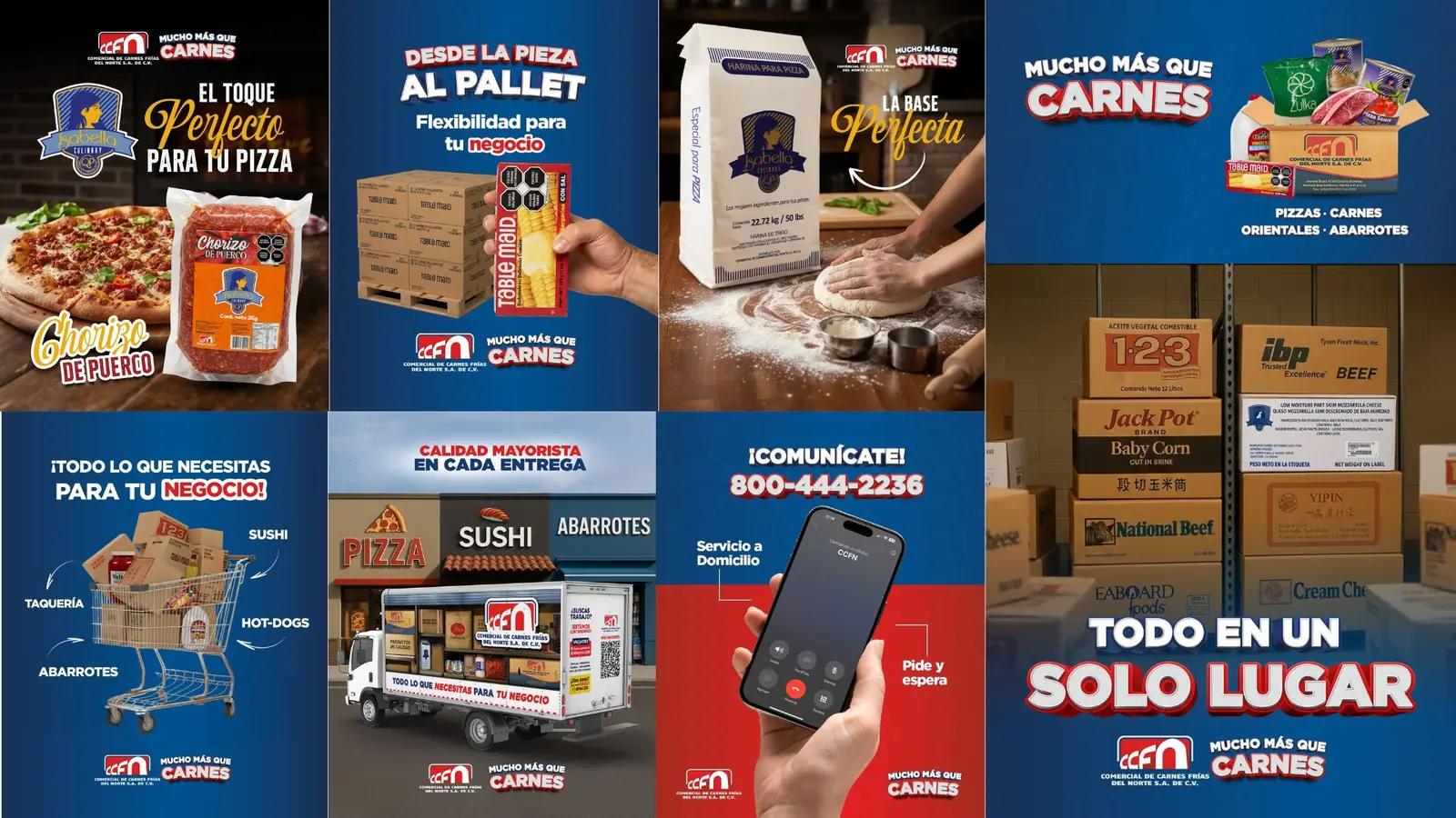 Campañas de Comercial de Carnes Frías del Norte