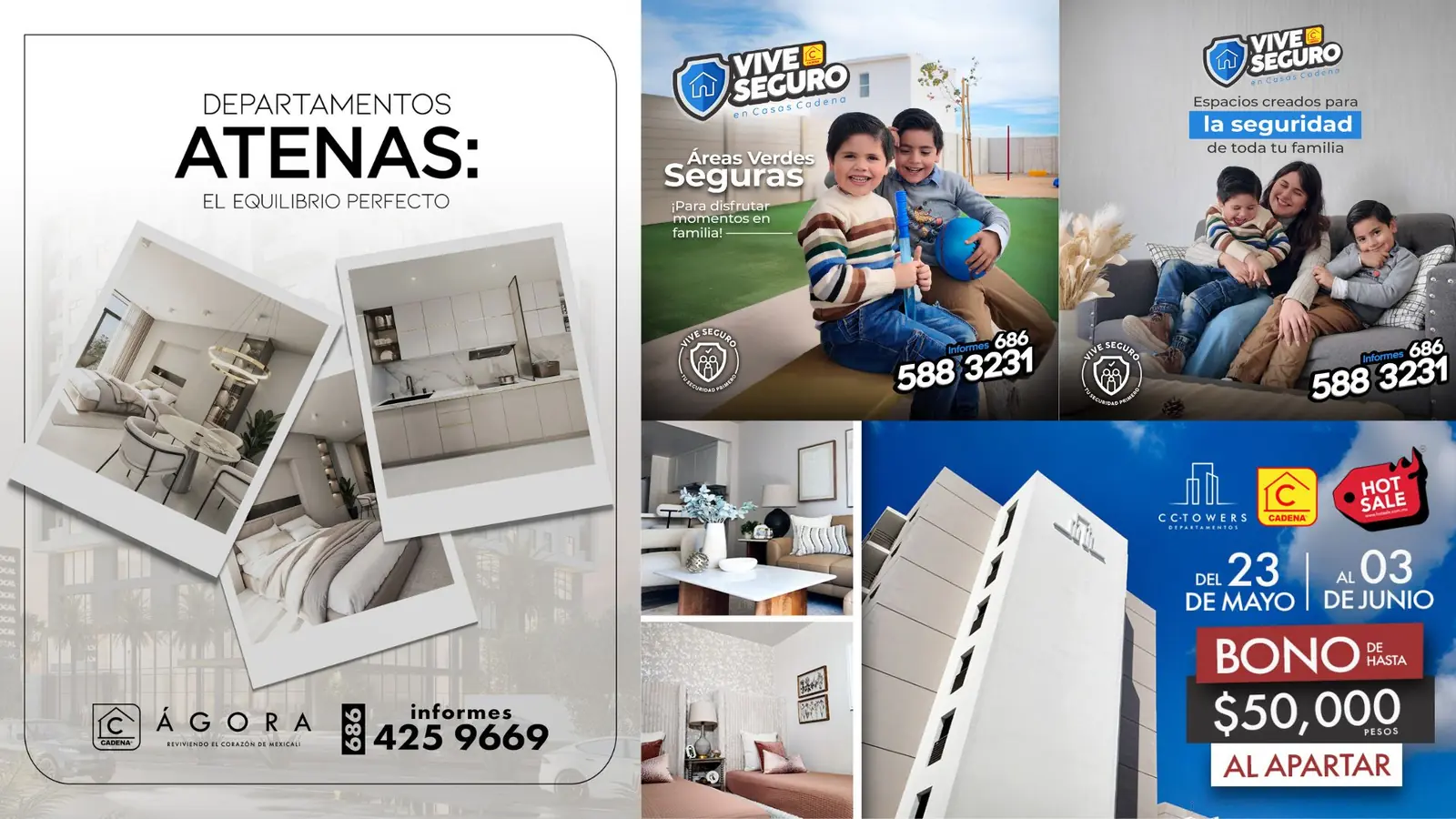 Campañas inmobiliarias y residenciales